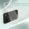 Adequado para a capa do celular IPhone 17 Pro Max, transparente, fina e agradável à pele LeReach