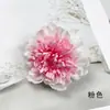 Flor de Simulação Guan Yin Cabeça de Flor de Peônia DIY Tecido de Seda Cabeça de Flor de Dália Adorno de Flor para Cabelo Garland de Flores Material Adereço Fotografia Ornato de Flores para Arte