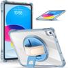 Adecuado para iPad10th 10.9 2022 Funda iPad Soporte Giratorio Correa de Mano Funda Anticaídas
