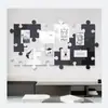 Decoração de Parede Autoadesiva Estilo Ins Transfronteiriça Fundo Quebra-Cabeça Tridimensional Quadro de Feltro Quadro de Mensagens na Parede Parede de Fotos em Feltro