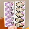 Grampo de Cabelo Nuvem para Crianças BB Clip Clip de Testa Acessório de Cabelo para Meninas, Ornamento de Cabelo para Fios Soltos, Presilha para Franja Lateral, Grampo Colorido