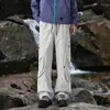 Pantalones personalizados/forrados de polar para otoño e invierno, pantalones impermeables para hombre para exteriores, marca de moda, pantalones de trabajo rectos holgados, estilo grueso