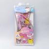 Regla Stetson de dibujos animados regla de 4 piezas 15 cm con regla ondulada transportador triángulo dibujo Sanrio