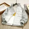 Jaqueta Acolchoada Grossa Infantil para Outono e Inverno, Blusa à Prova de Vento para Meninos e Meninas, Essencial para Uniforme Escolar, Casaco de Algodão Quente, Roupa Infantil Moderna no Atacado