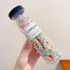 Lindo Set de Gomas para el Cabello para Niños que No Dañan el Cabello, Bandas Elásticas de Alta Elasticidad para Niñas y Bebés, Cuerdas Pequeñas para el Cabello del Tamaño de un Pulgar