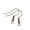 Accesorios de Joyería DIY Aretes Oro KC Blanco K Color Latón con Cuentas Gancho de Resorte para Oreja Gancho de Pez Gancho de Signo de Interrogación