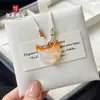 Pingente Colorido de Ágata Tipo Gelo Natural Ano da Colheita Charme Calcedônia Mordida de Doce Buda Sorridente Colar de Jade Pingente de Clavícula