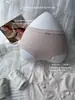Conjunto de 5 Peças Calcinhas de Renda Desejo Puro Femininas Confortáveis Modal Cor Sólida Cintura Média Forro de Algodão Respirável Calcinhas Triângulo que Moldam o Quadril