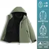 Jaqueta Outdoor Luo Tuo Estilo Igual para Mulheres 2026 Novo Modelo, Tamanho Pequeno, Três em Um, Acolchoada, à Prova de Vento, Impermeável, Jaqueta de Montanhismo para Homens