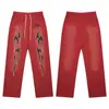 Marca de Tendencia Estrella del Infierno Transfronteriza Traje de Sudadera con Capucha para Hombre Suelto para Mujer Lavado y Desgastado Nfc Retro Americano High Street