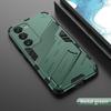 Em estoque aplicável à capa de celular armadura punk nova para Samsung S23 capa de celular com suporte para Samsung S23