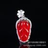 Atacado Bashan Cui Buddha Pendant Material Perigoso Jade Jade Colar Imperial Verde Completo Cui Pequeno Buddha Pendant Clavícula Corrente