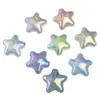 Acrílico de Color Uv Galvanizado con Purpurina Fina Estrella Gruesa de Cinco Puntas Cadena para Teléfono Móvil DIY Pulsera Cuentas Material de Cuentas Sueltas Accesorios de Joyería