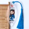 Marcador de Página com Veios de Folha de Personagens da Ópera de Pequim Marcador de Página de Personagens da Ópera Chinesa para Amigos Estrangeiros Marcador de Página Criativo