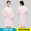 Uniformes de enfermera de alta calidad y manga larga, batas blancas, ropa de trabajo para salones de belleza y uniformes de enfermera de manga corta para farmacias