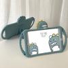 Adecuado para Ipad9 Cubierta Protectora de Silicona Air6 Carcasa Dinosaurio 10.9 Silicona Dibujo Animado Mini5 Cubierta de Silicona para Tablet Carcasa Blanda