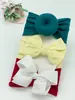 Venta caliente banda para el pelo de bebé lazo de nailon accesorios para el pelo de niños calcetines de bola súper suaves juego de tocado ancho Venta al por mayor