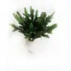 Decoración de planta de pino verde para paisaje, valla de pared de plantas, materiales para arreglos florales, simulación transfronteriza de Amazon