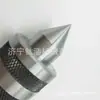 Tornillo de banco Hao Moshi MTA2 F108 de titanio, dedal de aleación rotatoria media con cola plana y ranura moleteada, personalización al por mayor
