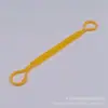 Clipe de Lâmpada de Plástico Mais Vendido da Amazon, Cordão com Mola para Fio, Chaveiro Colorido de Eva, Corda para Pendurar Bola Piscante de Brinquedo