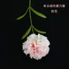 Direto da fábrica simulação cravo único presente Dia das Mães flor de simulação flor de seda de alta qualidade decoração de casa flor transfronteiriça
