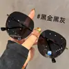 Óculos de Sol Polarizados Marrons Estilo Coreano para Mulheres, Modelo Novo de Alta Qualidade 2026, Anti-UV, Óculos Ultra-Leves para Dirigir