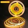 Tira de luz flexible COB ultrafina, alimentada por USB, autoadhesiva, disponible en múltiples temperaturas de color, adecuada para ambiente de mesita de noche en el dormitorio