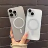 Funda Mate para Teléfono Móvil Apple 18Promax 15Promax Carga Magnética Simple 17 con Película para Lente Nueva Anticaída