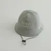 Gorro de Bebé Estilo Coreano Primavera y Otoño Delgado Lindo Oso Sombrero de Pescador Verano Exterior Protector Solar Sombrero de Sol para Bebés y Niños Pequeños