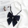 Color Camisa Estilo Preppy Accesorios Uniforme Escolar Pajarita de Plumas Femenino Uniforme Jk Traje de Marinero Puro Decoración de Lazo Cositas Trendy