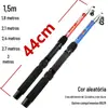 Conjunto combinado de vara de pesca, vara de pesca portátil, vara de arremesso de longa distância, mini vara de pesca, conjunto completo de vara para pesca em mar, conjunto de equipamentos de pesca