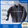 Roupas acolchoadas de algodão antiestáticas quentes suprimentos de proteção do trabalho confortáveis de usar com tiras reflexivas proteção do trabalho espessadas roupas acolchoadas de algodão à prova de frio