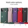 Para Huawei mate40 Funda de Teléfono con Correa Cruzada P30lite Pulsera Soporte Tapa Trasera para Tarjeta Cubierta Protectora