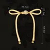 Botón de Cheongsam Tejido a Mano con Estilo Chino Tradicional, Enrollado de Hilo Dorado y Nudo de Lazo, Accesorio Decorativo para Hanfu Chino y Traje Tang