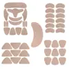 Patches Faciais de Hidrogel Transfronteiriços, Patches Faciais de Golfe para Pele Sensível, Proteção UV para o Rosto para Esportes ao Ar Livre