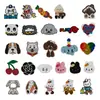 Novos patches de pelúcia de urso e coelho de desenho animado requintados para decorar roupas e acessórios de calças atacado