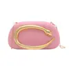 Bolso de Mano de Nicho Transfronterizo para Fiesta de Noche para Mujer, Bolso de Hombro con Cadena de Moda Europea y Americana, Diseño Elegante, Bolso Cruzado de Moda