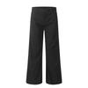 Calça Plissada Yongfang Estilo Americano High Street para Homens e Mulheres, Simples Cleanfit para o Dia a Dia Desconstruída Solta Drapeada Reta