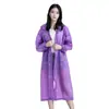 Poncho Impermeable de Eva No Desechable para Adultos al Aire Libre Viaje Concierto Portátil Multifuncional Moda