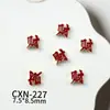 Accesorios para Uñas de Año Nuevo, Serie Roja Festiva Popular Estilo Chino, Lingotes de la Suerte, Bolsas de la Suerte, Decoraciones para Uñas de Aleación de Pez Dorado