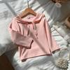 Camiseta para Niña con Dulce Cuello Marinero, Top para Bebé Otoño e Invierno 2026, Capa Base para Niños Pequeños, Manga Larga Trendy Ins para Niños