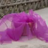 Tela de malla de hilo de niebla de hadas ins, suave, hecha a mano, bricolaje, color sólido, velo de encaje, tela de tul transparente para ropa