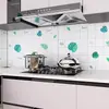 Pegatinas a Prueba de Aceite para Cocina, Resistentes al Fuego, Resistentes a Altas Temperaturas, Papel Especial de Papel de Aluminio Engrosado, Autoadhesivo para Gabinetes, Impermeable, Resistente a la Humedad, Papel Tapiz Anti-Manchas