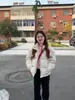 Inverno 2025 Novo Estilo Coreano Feminino Casual Solto Acolchoado à Prova de Frio Fashionável Quente Versátil Jaqueta de Algodão Ins