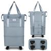 Multifuncional destacável roda grande capacidade puxar haste portátil bolsa de viagem negócios portátil bagagem bolsa para produção armazenamento bagagem bolsa