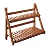 Soporte de Flores de Escritorio para Uso Doméstico, Estante de Mesa para Balcón Interior, Soporte para Macetas de Flores Suculentas de Plantas Verdes, Estante de Almacenamiento de Plantas Multicapa