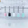 Botella de espuma PET negra esmerilada de 40 ml botella portátil de Mousse Limpiador de 60 ml botella secundaria de viaje botella de pasta de dientes para niños