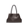 Bolso Tote de Piel Genuina Estilo Diseñador Gran Capacidad Bolso Cruzado Versátil Bolso de Hombro Stock Listo de Fábrica Retro Europeo y Americano