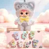 Tres Gatitos Lindo Nudo de Corazón Historia Peluche Caja Ciega Linda Muñeca de Dibujos Animados Chica Juguete de Moda Figura Colgante para Mochila