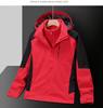 Otoño e invierno 2022 ropa de asalto de dos piezas para hombre y mujer para exteriores, overol de montañismo cálido a prueba de viento para pareja